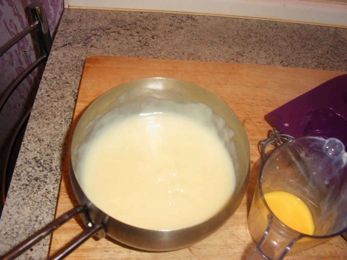 Rezept: Rhabarber-Eierlikör-Pudding Bild Nr. 5 Rhabarber-Eierlikör-Pudding - Rezept - Bild Nr. 5