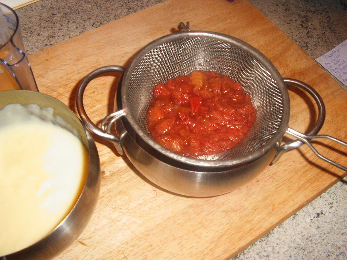 Rhabarber-Eierlikör-Pudding - Rezept - Bild Nr. 6