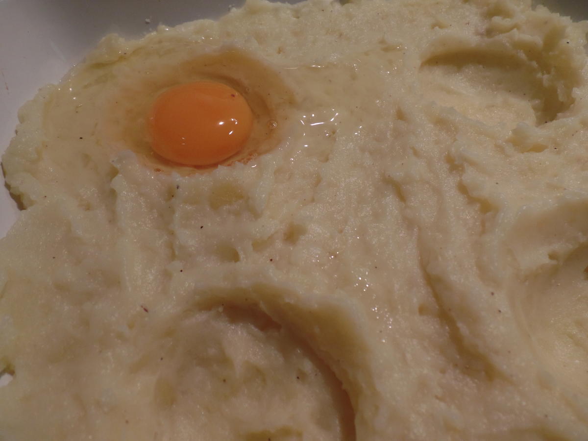 Eier im Kartoffelpüreenest - Rezept - Bild Nr. 9
