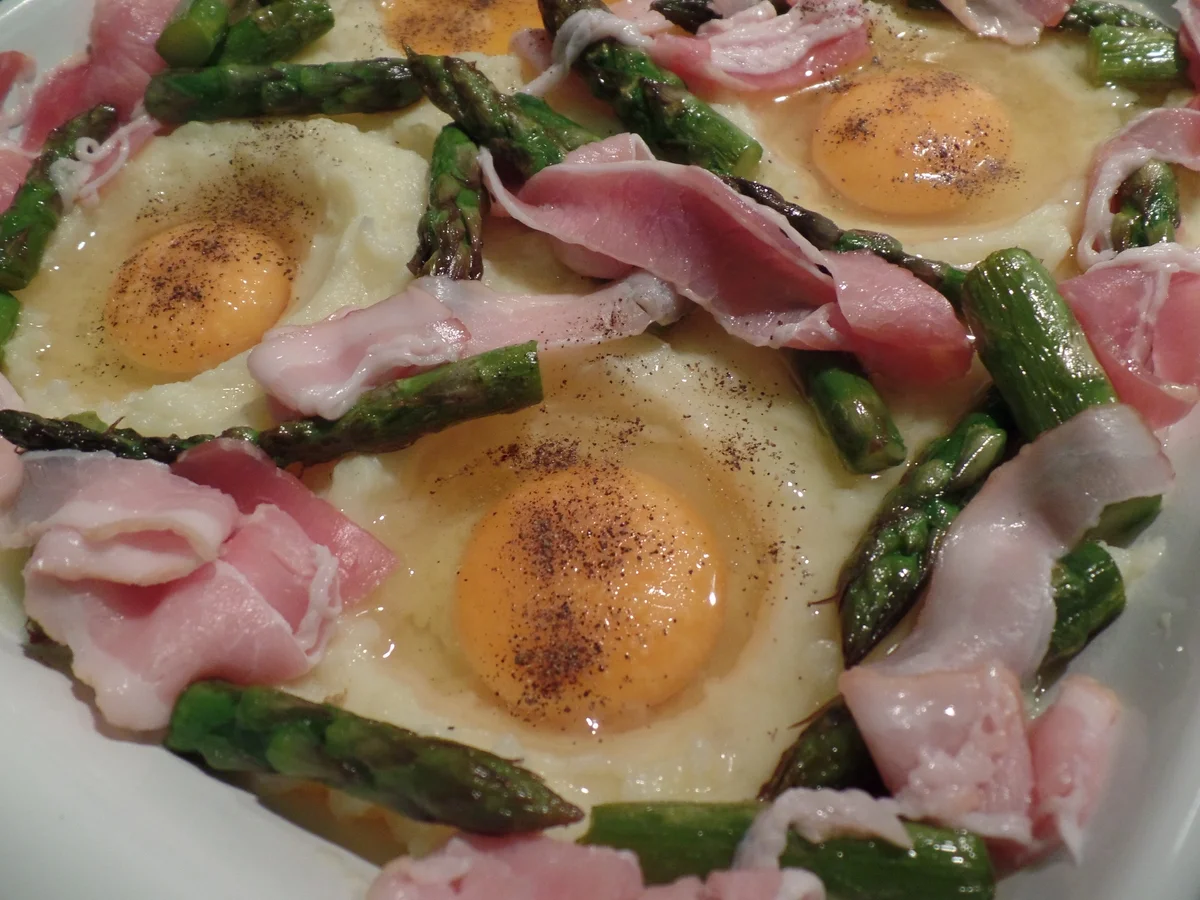 Eier im Kartoffelpüreenest - Rezept - Bild Nr. 10