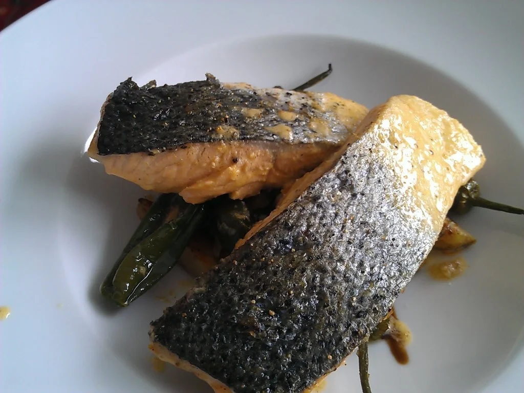 Rezept: Lachsfilet in Safrancremesosse à la Biggi Bild Nr. 11 Lachsfilet in Safrancremesosse à la Biggi - Rezept - Bild Nr. 11