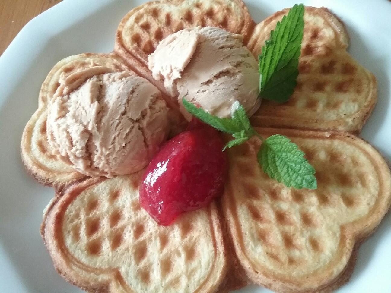 Bilder für Fluffige Waffeln ... - Rezept