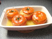 Gefüllte Tomaten mit Couscous - Rezept