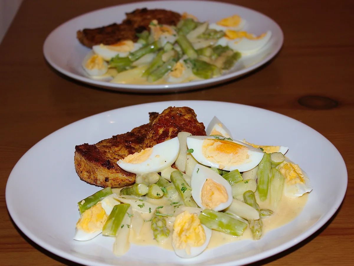 Spargel-Eier-Ragout - Rezept
