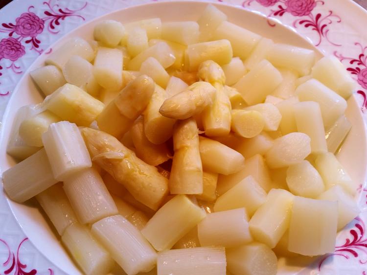 Spargel Hühnchen Ragout - einfach - von mimi