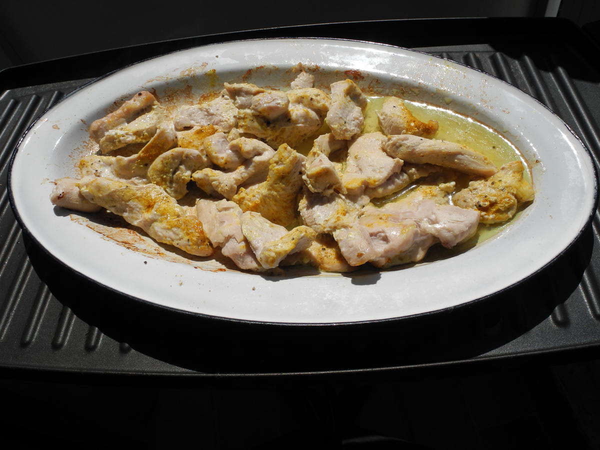 Curry - Putenfleisch aus dem Grill - Rezept - Bild Nr. 7