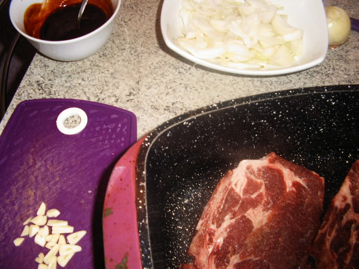 Rezept: Schweinekamm Bild Nr. 5 Schweinekamm - Rezept - Bild Nr. 5