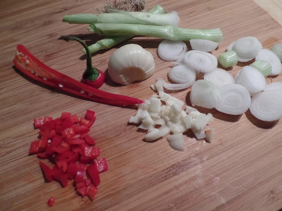 Spaghetti mit Klößchensause und Schafskäse - Rezept - Bild Nr. 3