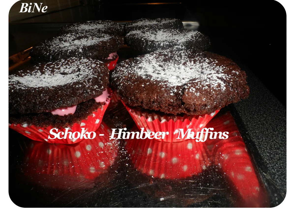 BiNe` S SCHOKO - HIMBEER MUFFINS - Rezept - Bild Nr. 34