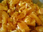 Scharfer-Hühnersalat - Rezept