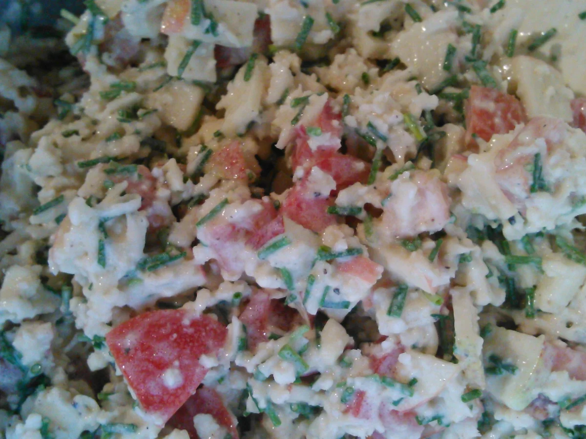 Rezept: Scharfer-Hühnersalat Bild Nr. 2 Scharfer-Hühnersalat - Rezept - Bild Nr. 2