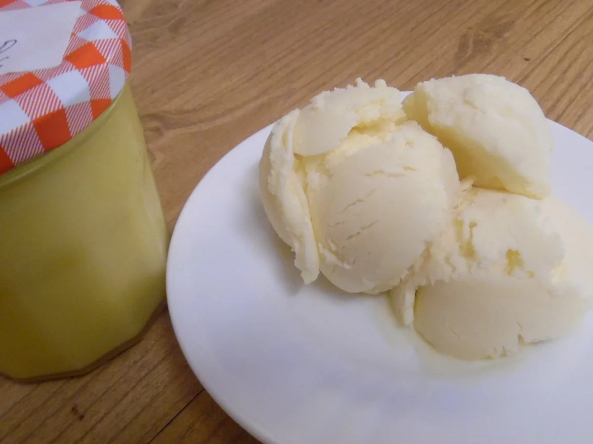 Lemon Curd-Eis - Rezept