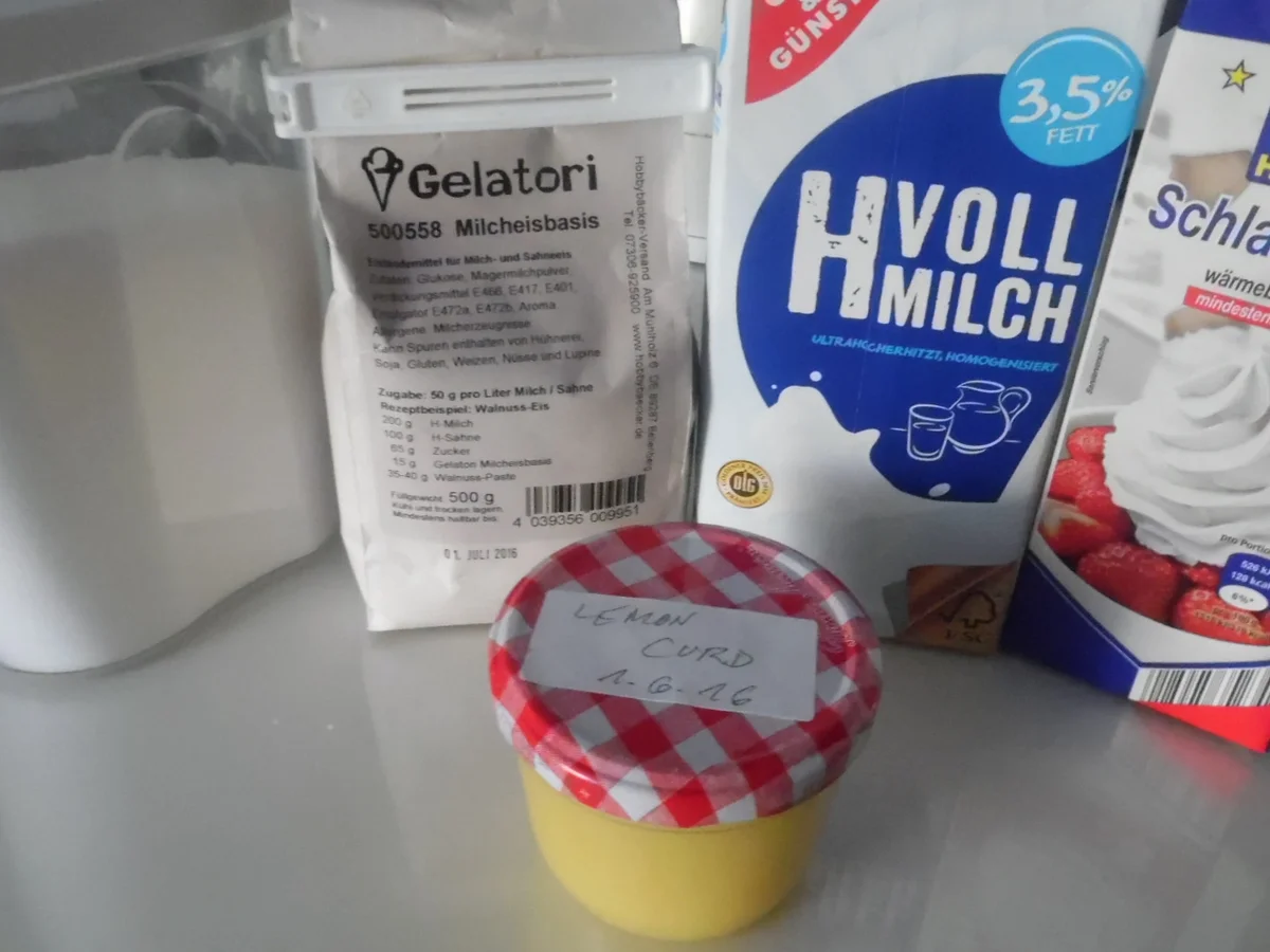 Lemon Curd-Eis - Rezept - Bild Nr. 3