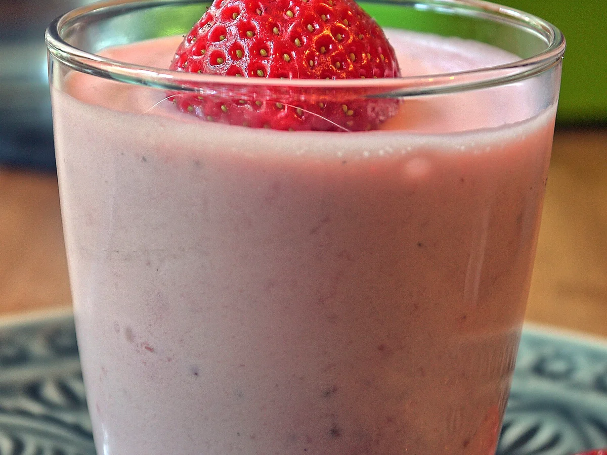 Erdbeer-Schmand-Mousse - Rezept