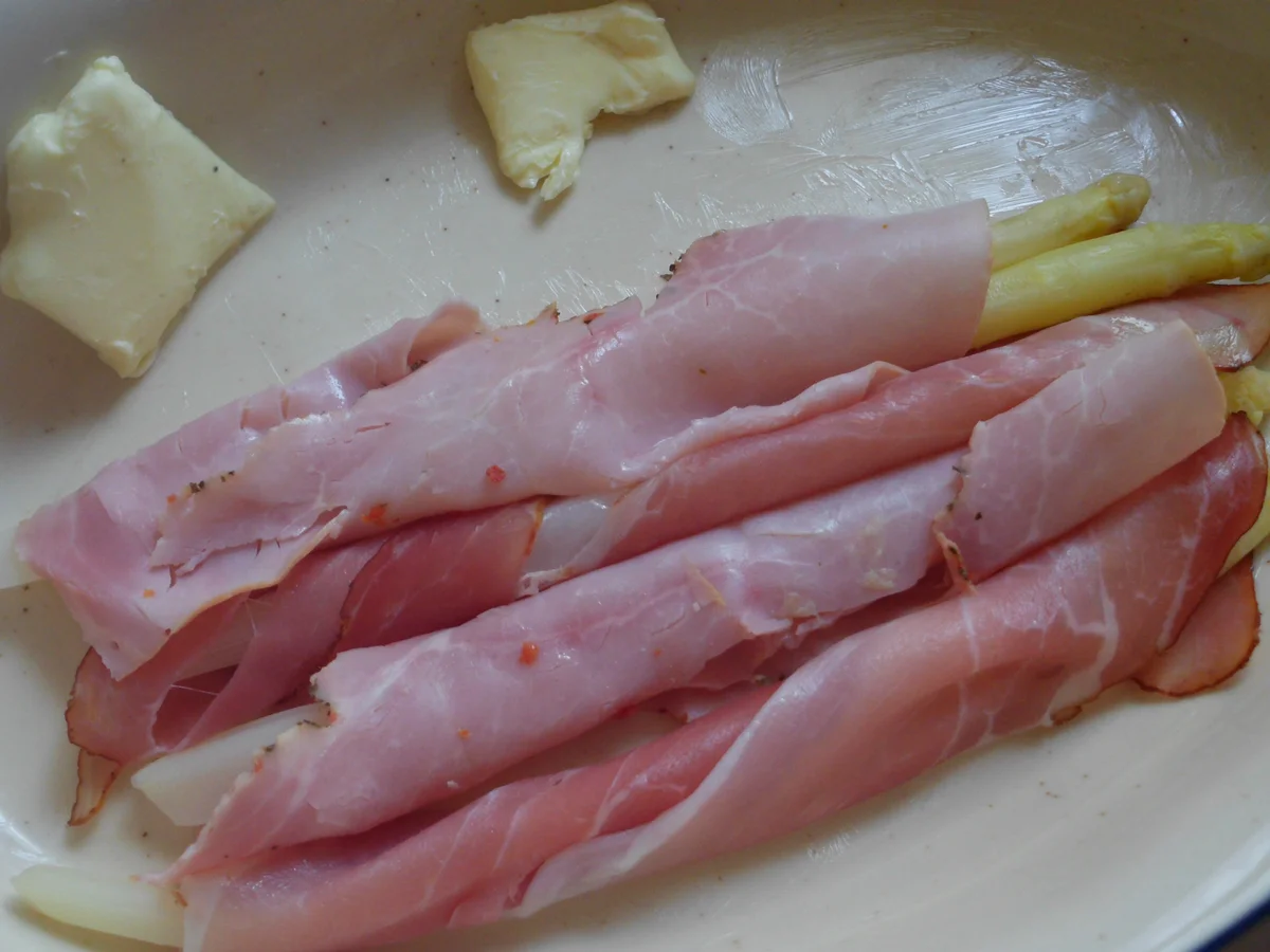 Rezept: Spargel überbacken Bild Nr. 5 Spargel überbacken - Rezept - Bild Nr. 5