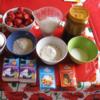 Biskuit Erdbeeren Schnitten - Rezept