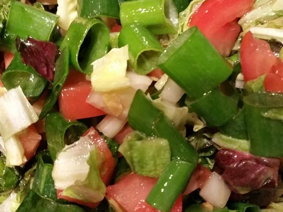 Rezept: Einfach nur Salat (Basis für viele Variationen) Bild Nr. 9 Einfach nur Salat (Basis für viele Variationen) - Rezept - Bild Nr. 9