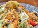 Couscous-Salat mit Avocado und Feta - Rezept