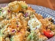 Couscous-Salat mit Avocado und Feta - Rezept