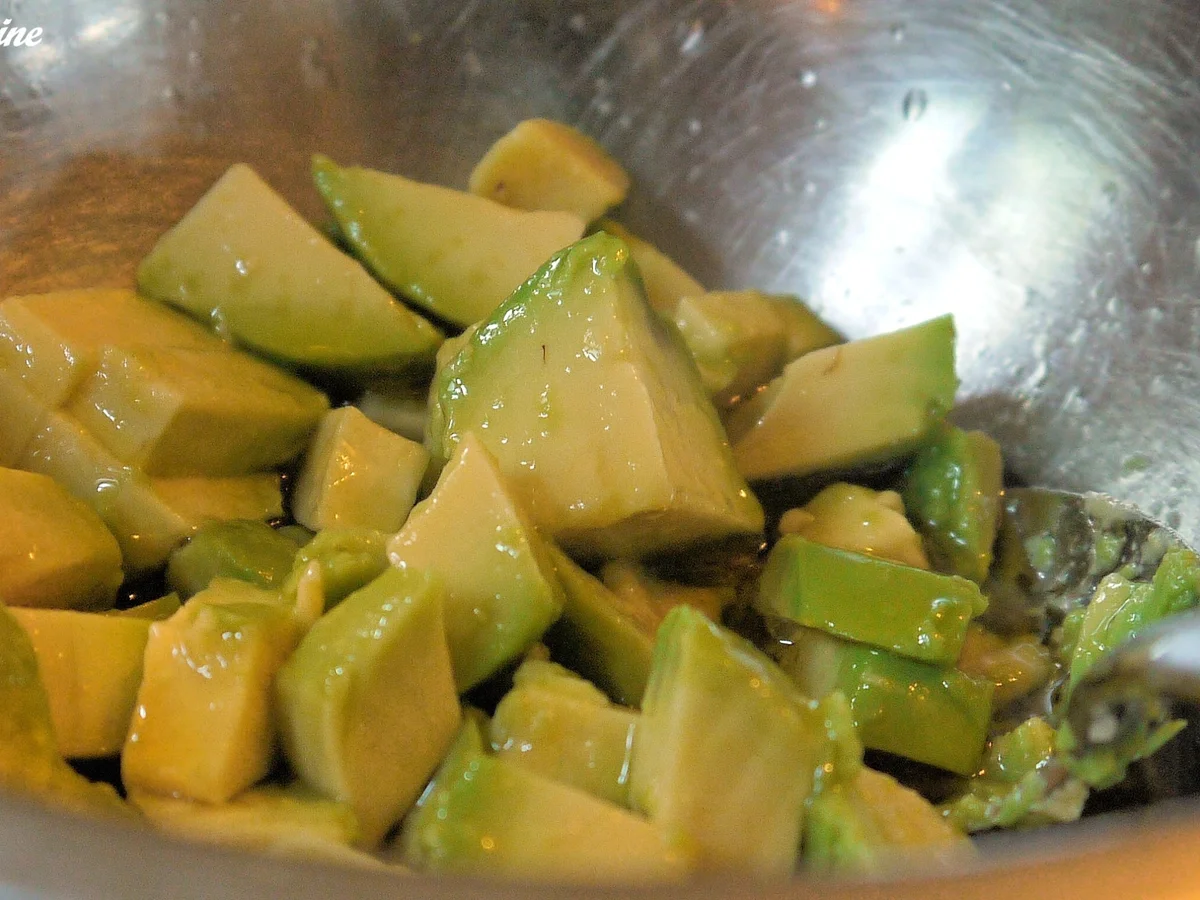 Couscous-Salat mit Avocado und Feta - Rezept - Bild Nr. 4