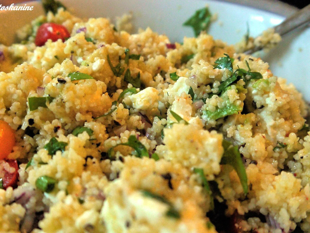 Couscous-Salat mit Avocado und Feta - Rezept - Bild Nr. 12