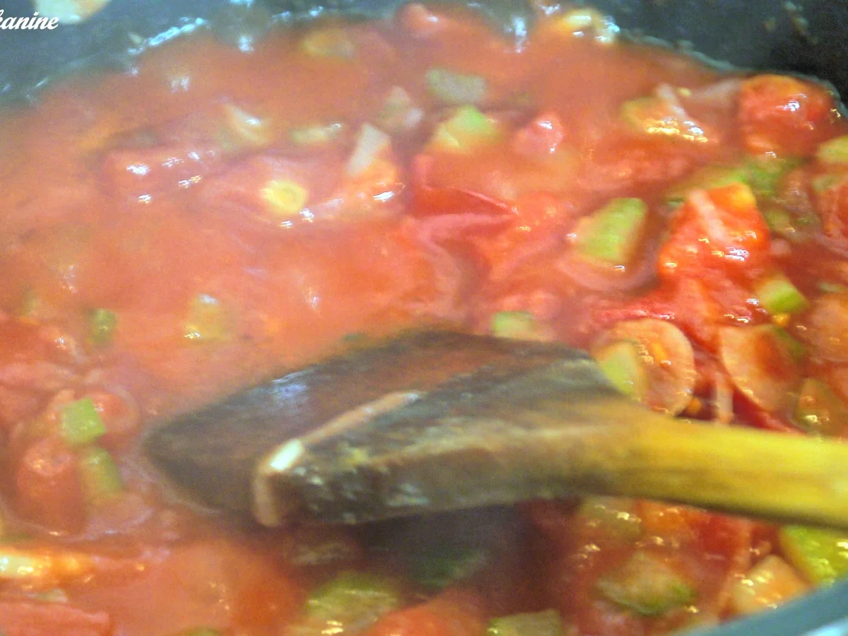 Petersiliennocken mit Tomatensauce - Rezept - Bild Nr. 13