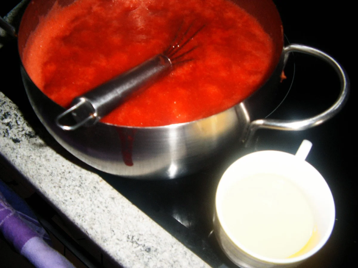 Rhabarber-Erdbeermarmelade - Rezept - Bild Nr. 6