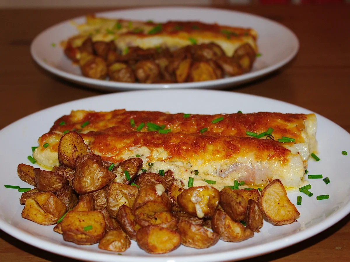 Spargel im Schinkenspeckmantel -überbacken- - Rezept