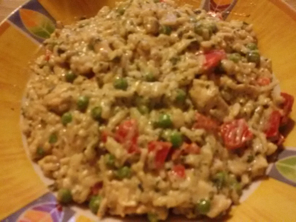 Reispfanne mit Hähnchen - Rezept - Bild Nr. 2