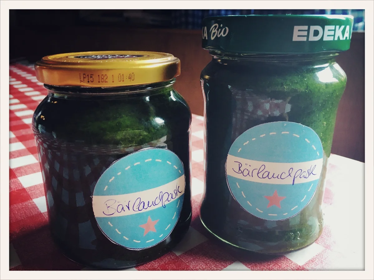 Rezept: Bärlauchpaste Bärlauchpaste - Rezept