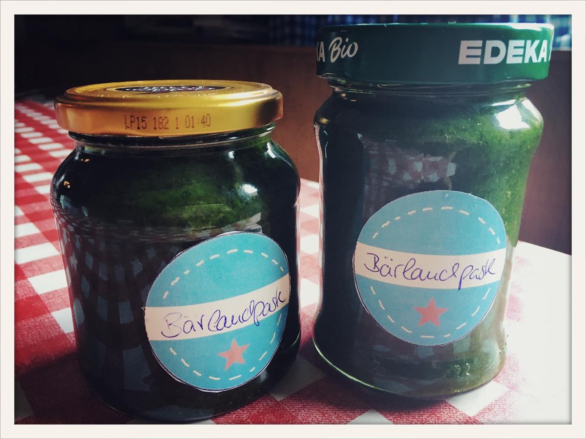 Bärlauchpaste - schnell &amp; einfach - 382 kcal/100g