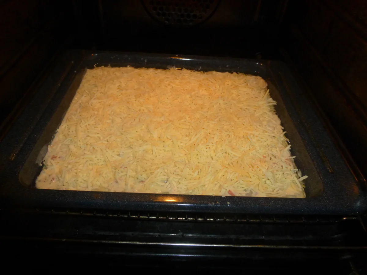 Rezept: Schüttelpizza Bild Nr. 2 Schüttelpizza - Rezept - Bild Nr. 2