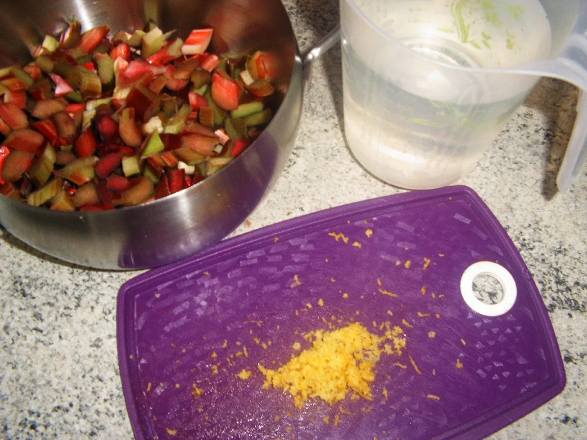 Rhabarbersirup - Rezept - Bild Nr. 4