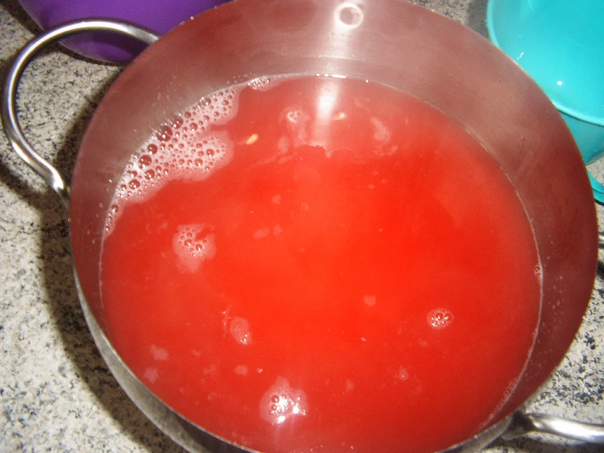 Rhabarbersirup - Rezept - Bild Nr. 6