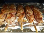 Gegrillte Filetspiesse mit Tomatensalat - Rezept