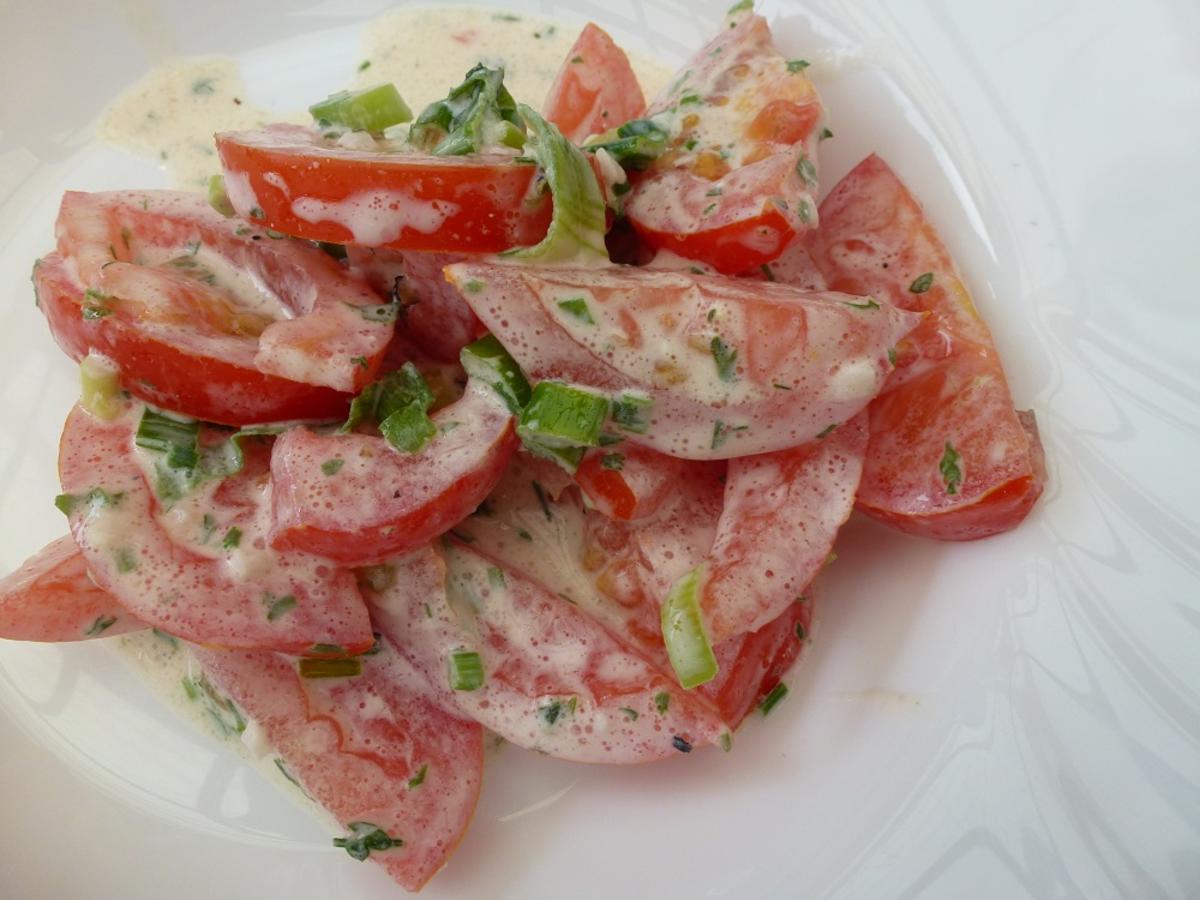 Gegrillte Filetspiesse mit Tomatensalat - Rezept - Bild Nr. 5