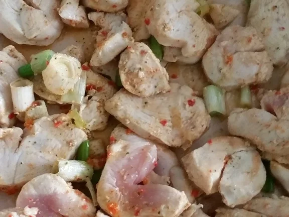 Rezept: Hähnchenbrust (Auflauf) à la Biggi Bild Nr. 3 Hähnchenbrust (Auflauf) à la Biggi - Rezept - Bild Nr. 3