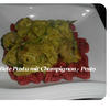 BiNe` S ROTE BETE PASTA MIT CHAMPIGNON - PESTO - Rezept