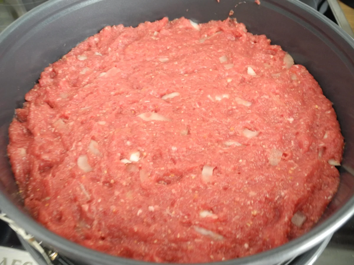 Hackfleisch - Pizza - Rezept - Bild Nr. 2