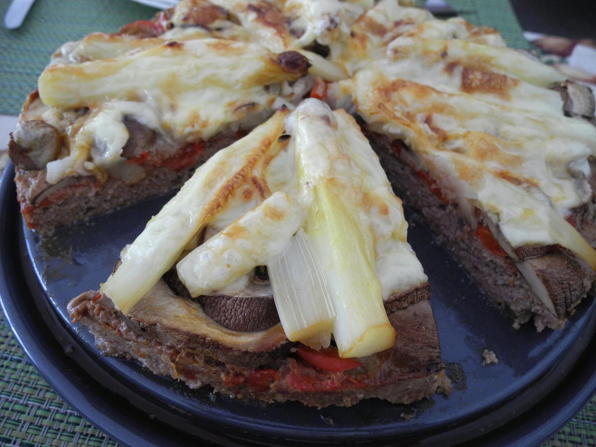 Hackfleisch - Pizza - Rezept - Bild Nr. 8