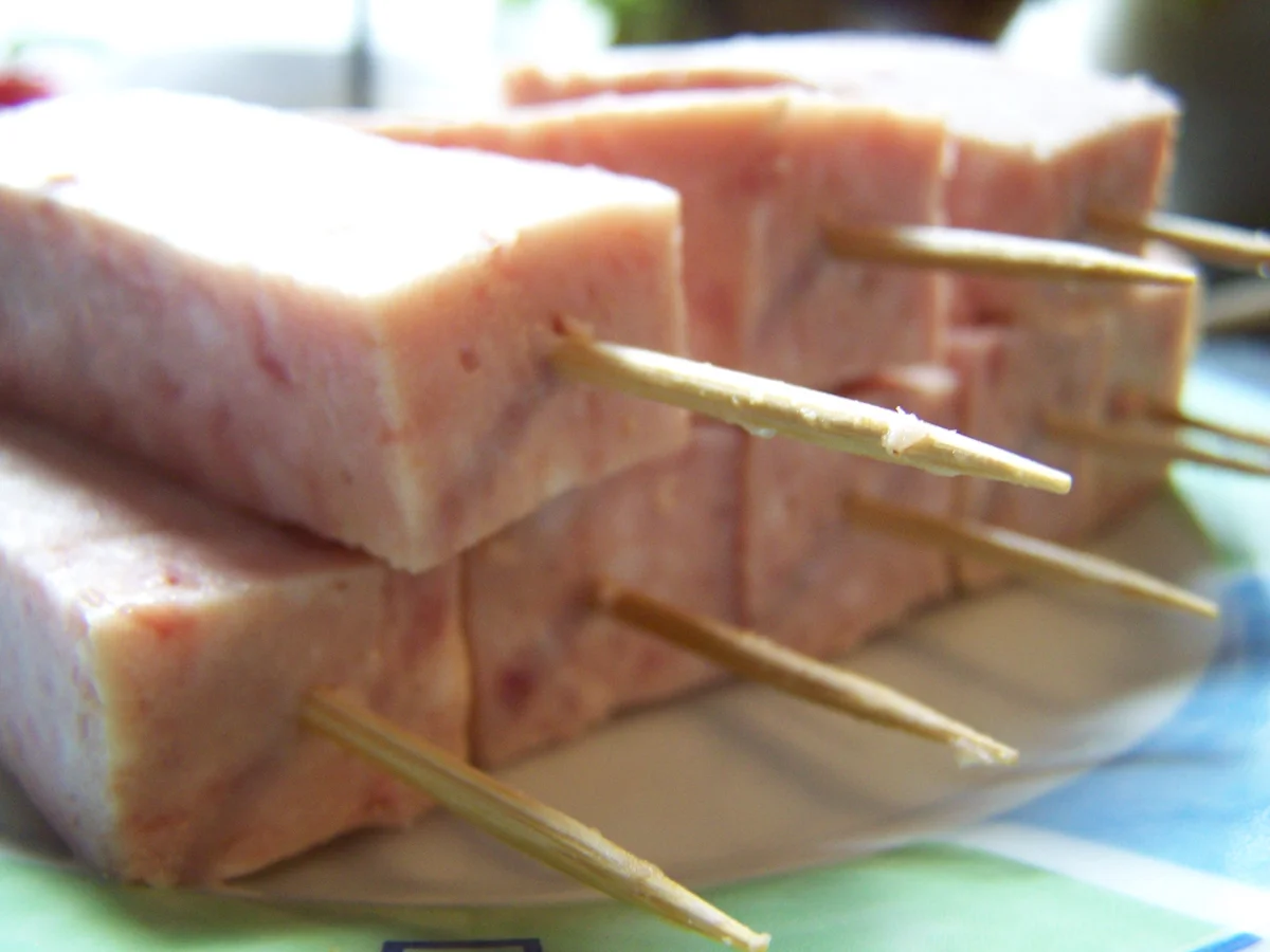 Rezept: Jagdwurst diesmal aufgespiesst.... Bild Nr. 3 Jagdwurst diesmal aufgespiesst.... - Rezept - Bild Nr. 3