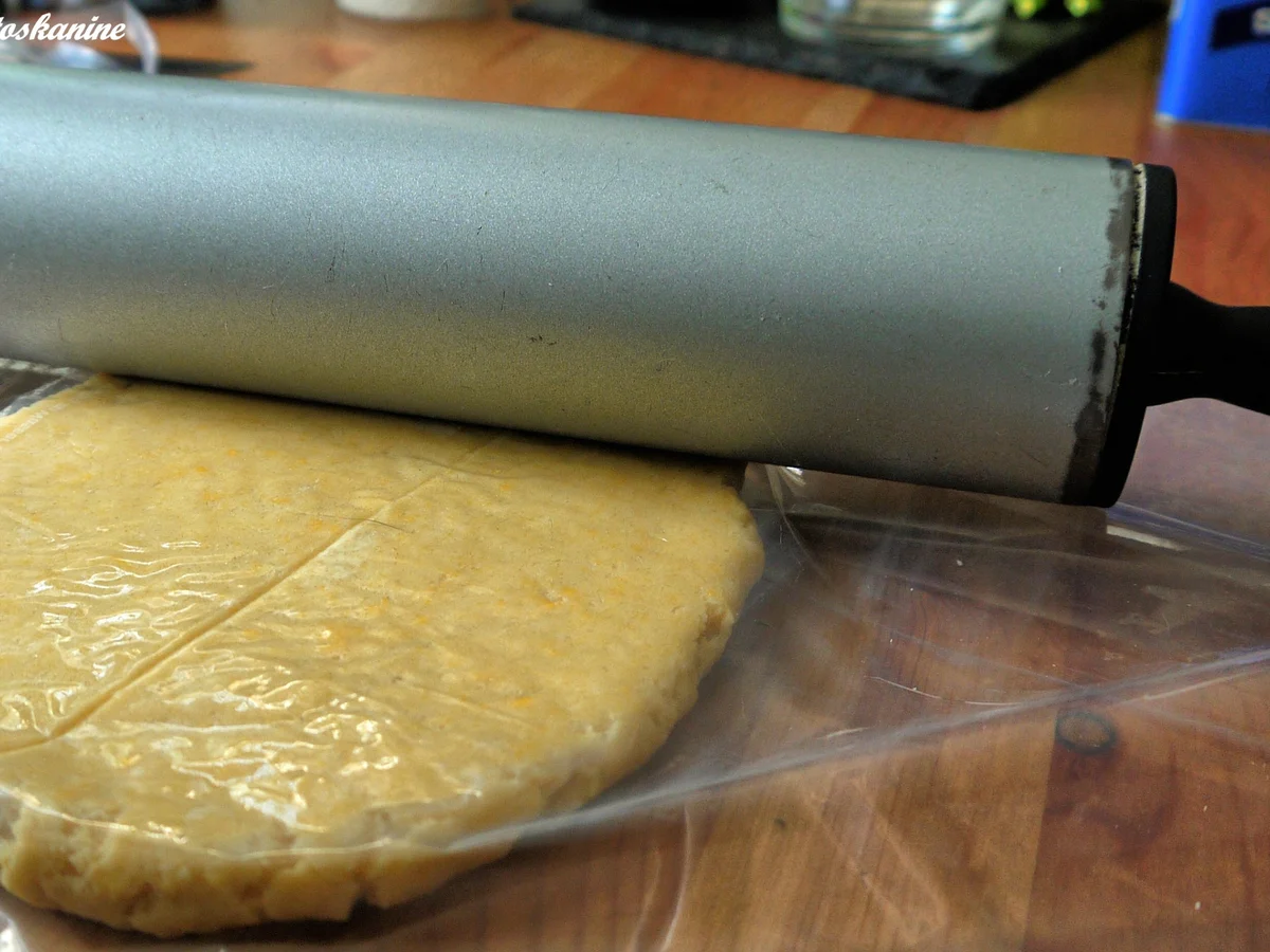 Flaó (Käsekuchen mit Minze), dazu glasierte Erdbeeren - Rezept - Bild Nr. 6