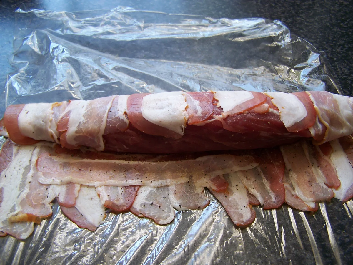 Varkenhaas met Spek en Kaas - Rezept - Bild Nr. 4