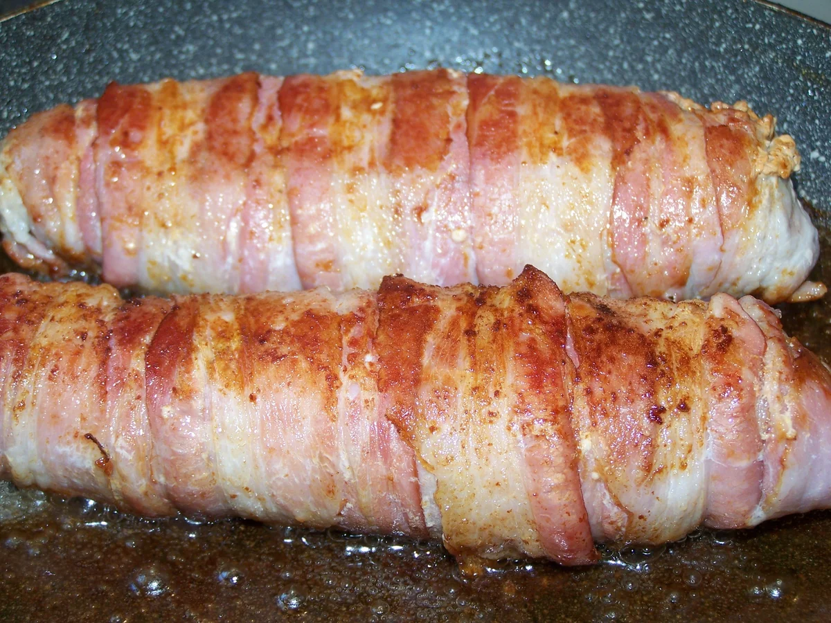 Varkenhaas met Spek en Kaas - Rezept - Bild Nr. 7