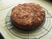 Rhabarberkuchen mit Kokosraspel - Rezept