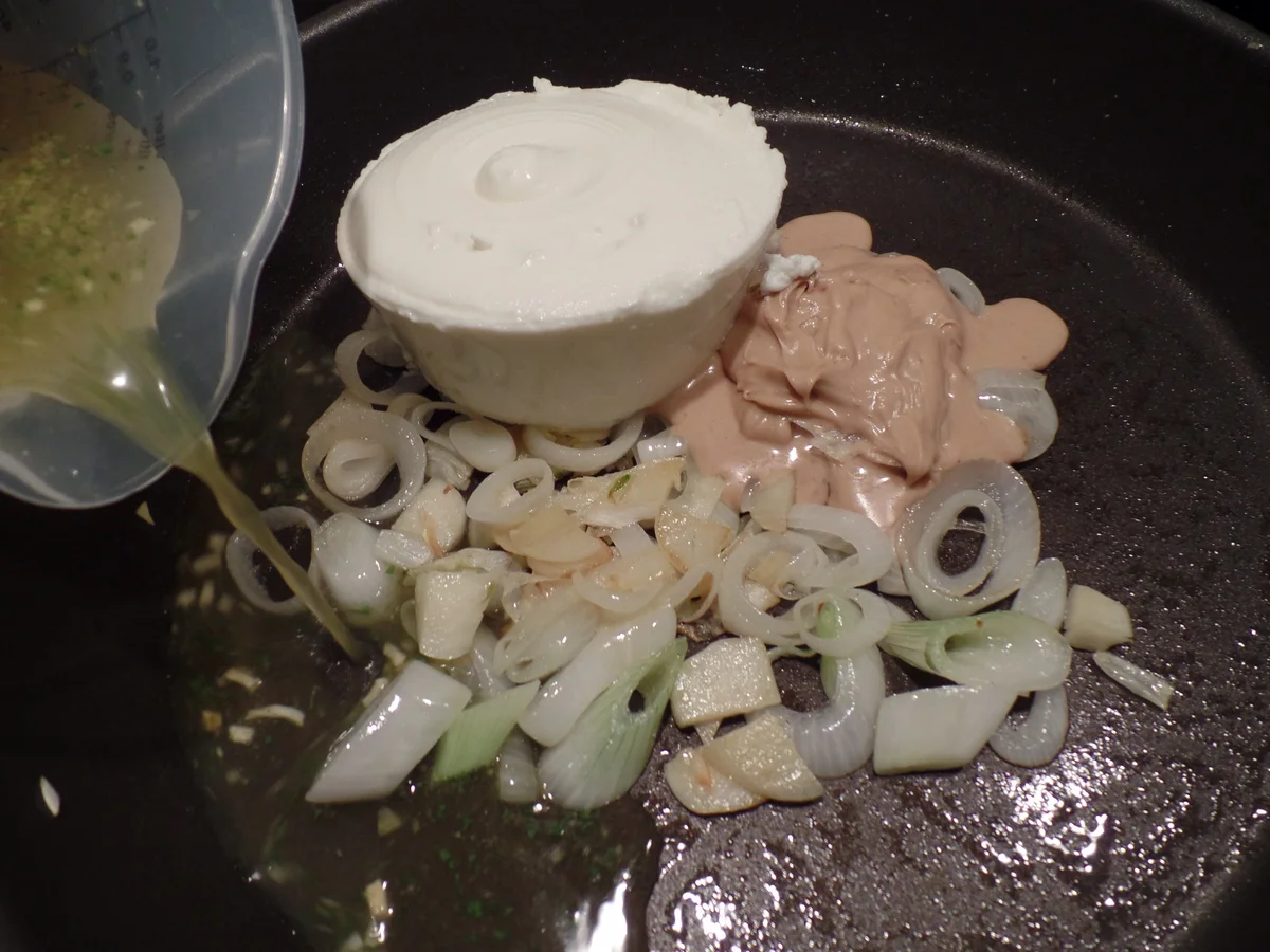 Spaghetti mit Mandel-Ricotta-Sauce - Rezept - Bild Nr. 5