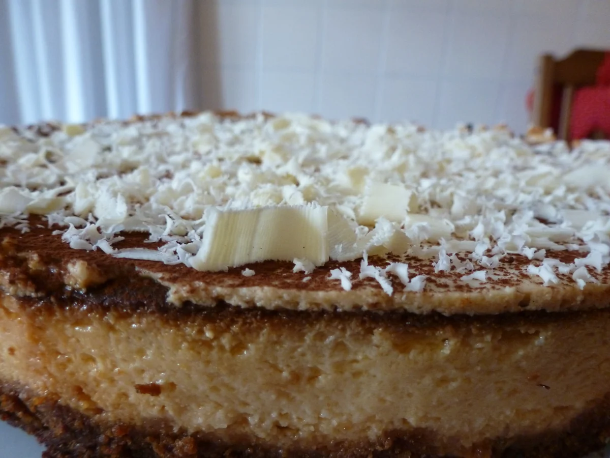 Weiße Schokolade-Käsekuchen - Rezept