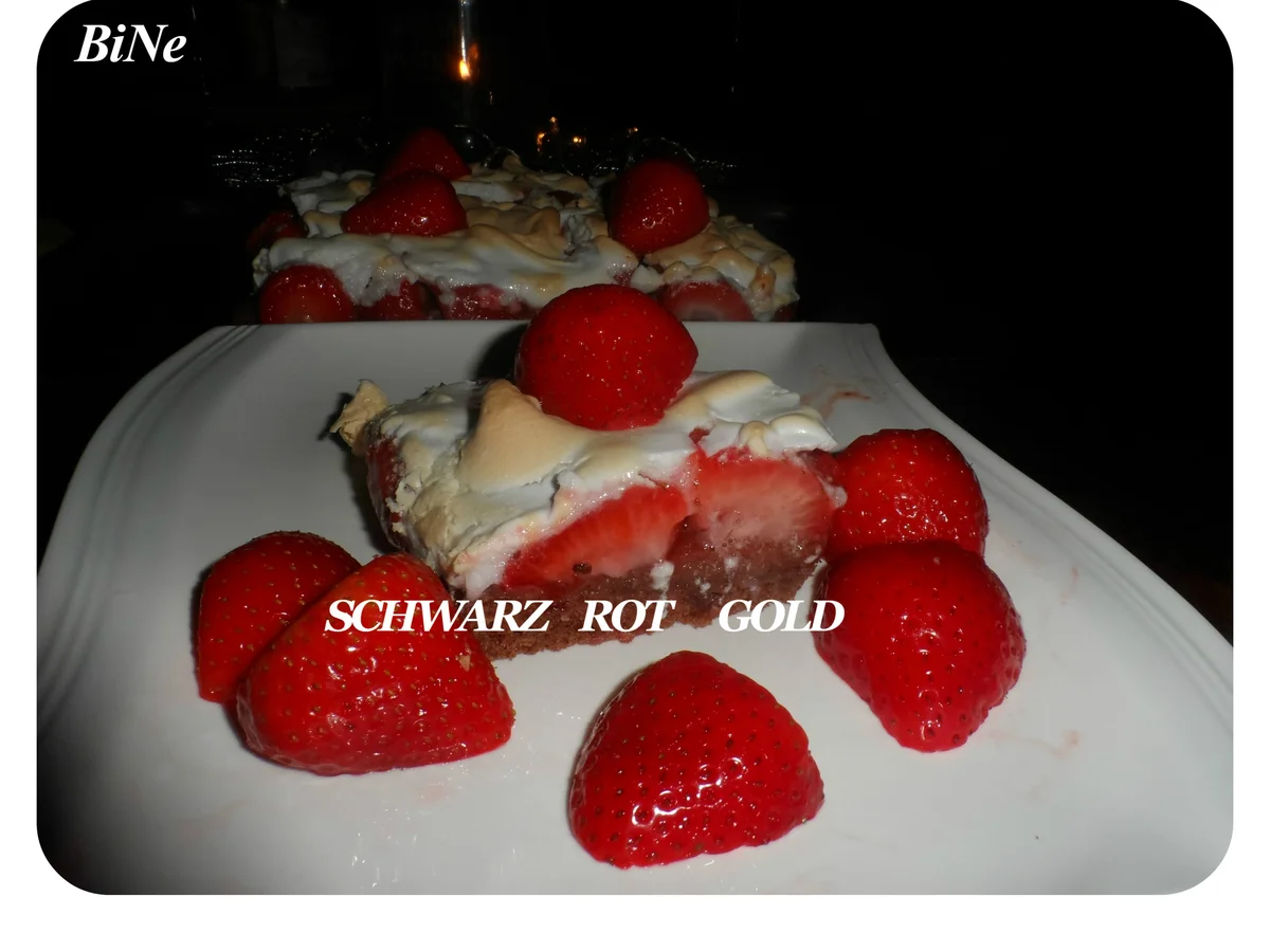 BiNe` S SCHWARZ ROT GOLD - Rezept
