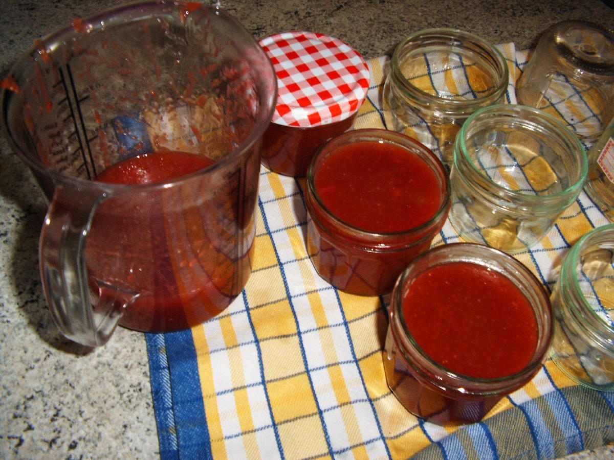 Erdbeer- Mango-Orangen-Konfitüre - Rezept - kochbar.de