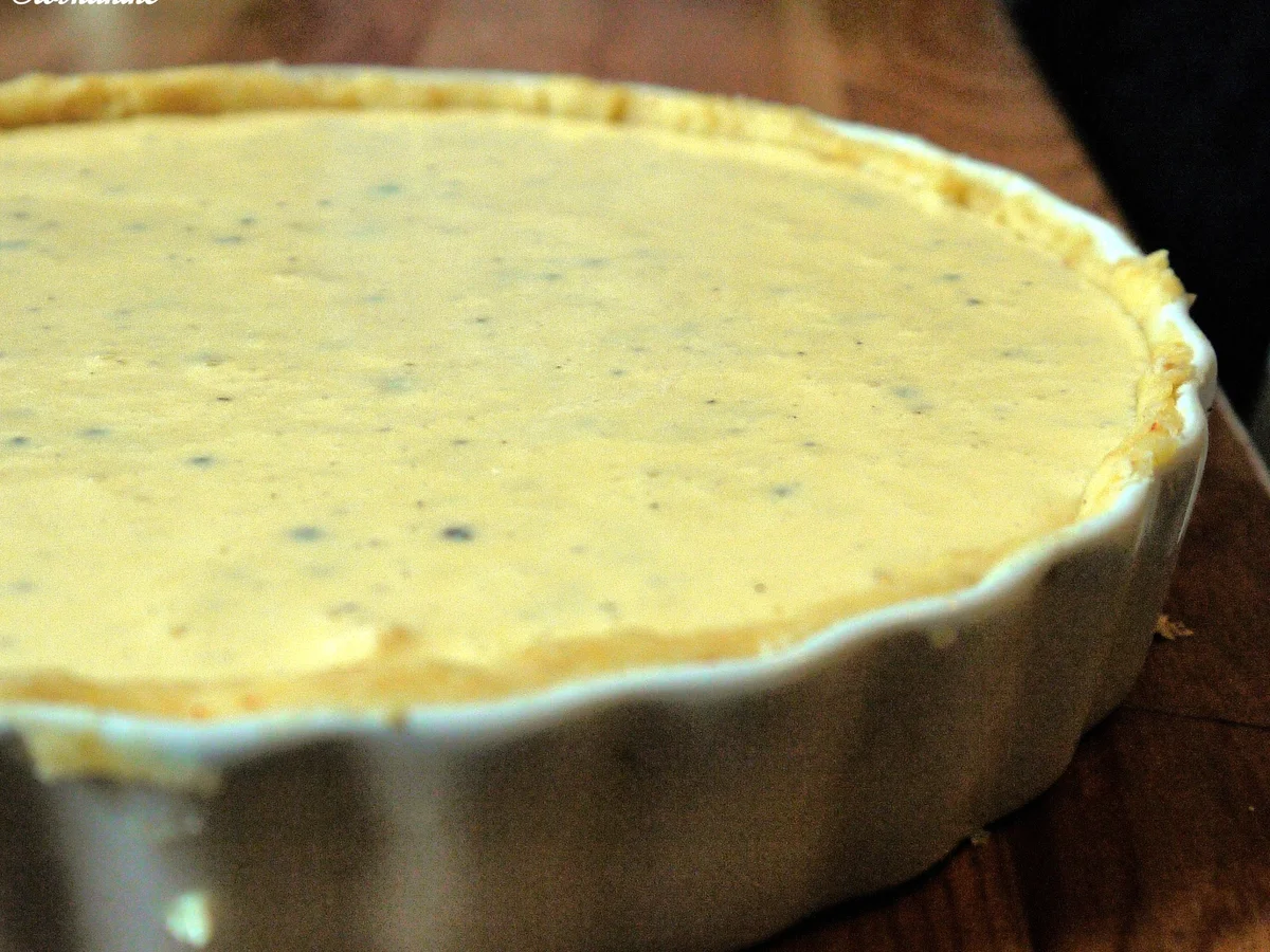 Parmesantarte mit bunten Tomaten und Basilikum-Zitronen-Öl - Rezept - Bild Nr. 10